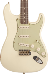 Custom Shop Stratocaster 1959 Masterbuilt D.Brown #R143697 - Journeyman Relic Vintage white