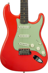 E-gitarre in str-form Fender Custom Shop Vintage Custom 1959 Stratocaster #R147785 - Time Capsule Fiesta Red