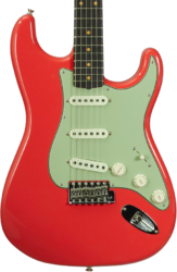 E-gitarre in str-form Fender Custom Shop Vintage Custom 1959 Stratocaster #R148219 - Time Capsule Fiesta Red