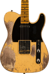 E-gitarre in str-form Fender Custom Shop 1953 Telecaster - Super Heavy Relic Natural Blonde