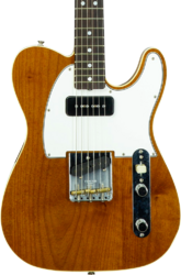 E-gitarre in teleform Fender Custom Shop Double Esquire Custom #CZ590971 - Closet Classic Aged Natural