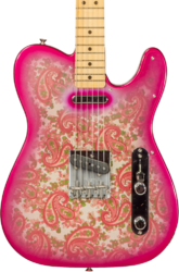 E-gitarre in teleform Fender Custom Shop 1968 Vintage Custom Telecaster #R126998 - Nos pink paisley