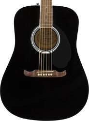 Folk-gitarre Fender FA-125 - Black