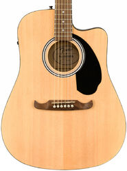 Folk-gitarre Fender FA-125CE - Natural