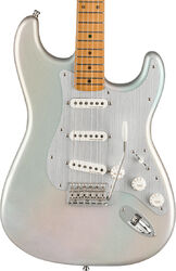 E-gitarre in str-form Fender H.E.R. Stratocaster (MN, MEX) - Chrome glow