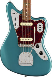 Retro-rock-e-gitarre Fender Vintera 60's Jaguar (MEX, PF) - Ocean turquoise