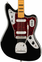 Retro-rock-e-gitarre Fender Vintera II '70s Jaguar (MEX, MN) - Black