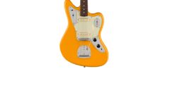 Solidbody e-gitarre Fender Jaguar Johnny Marr Signature - Fever dream yellow