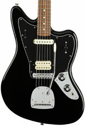 Retro-rock-e-gitarre Fender Player Jaguar (MEX, PF) - Black