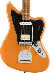Retro-rock-e-gitarre Fender Player Jaguar (MEX, PF) - Capri orange
