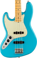 Solidbody e-bass Fender American Professional II Jazz Bass Linkshänder (USA, MN) - Miami blue