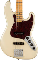 Solidbody e-bass Fender Player Plus Jazz Bass (MEX, MN) - Olympic pearl