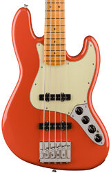 Solidbody e-bass Fender Player Plus Jazz Bass V (MEX, MN) - Fiesta red