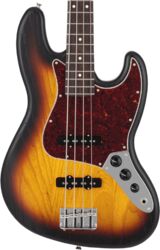 Made in Japan Jazz Bass Raw Ash (RW) - 3-Color Sunburst Satin