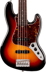 American Professional Jazz Bass V (USA, RW, 5-String) - 3-color sunburst