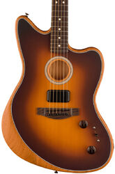 Folk-gitarre Fender Acoustasonic Player Jazzmaster (MEX, RW) - 2-color sunburst