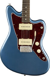 Retro-rock-e-gitarre Fender American Performer Jazzmaster (USA, RW) - Satin lake placid blue