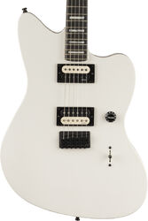 Retro-rock-e-gitarre Fender Jim Root Jazzmaster V4 (MEX, EB) - Artic white
