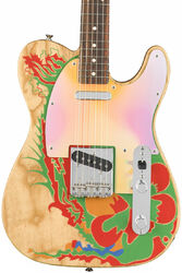 E-gitarre in teleform Fender Jimmy Page Telecaster Dragon Ltd (MEX, RW) - Natural