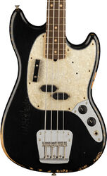 Justin Meldal-Johnsen JMJ Road Worn Mustang Bass (MEX, RW) - black