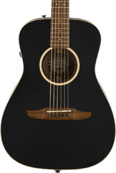 Folk-gitarre Fender Malibu Special +Bag - Matte black