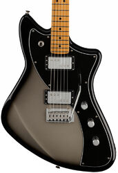 Retro-rock-e-gitarre Fender Player Plus Meteora HH (MEX, MN) - Silver burst