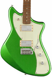 Retro-rock-e-gitarre Fender Player Plus Meteora HH (MEX, PF) - Cosmic jade