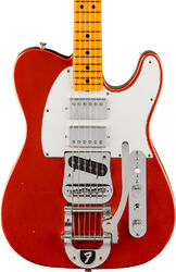 E-gitarre in teleform Fender Stories Collection Mike Campbell Red Dog Telecaster (USA, MN) - Red Dog Red