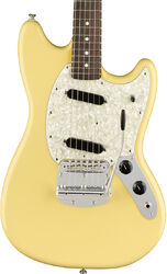Retro-rock-e-gitarre Fender American Performer Mustang (USA, RW) - Vintage white