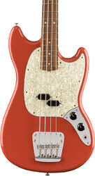 E-bass für kinder Fender Vintera 60's Mustang Bass (MEX, PF) - Fiesta red