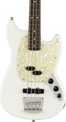 E-bass für kinder Fender American Performer Mustang Bass (USA, RW) - Arctic white
