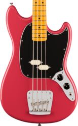 Solidbody e-bass Fender American Professional Classic Mustang Bass (USA, MN) - Faded Dakota Red