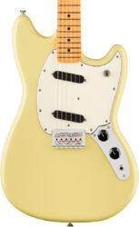 Retro-rock-e-gitarre Fender Player II Mustang (MEX, MN) - Hialeah yellow