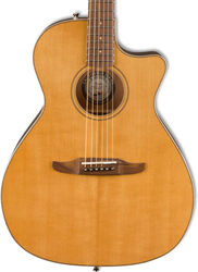 Folk-gitarre Fender Newporter Classic Ltd +Bag - Aged natural
