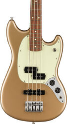 E-bass für kinder Fender Player Mustang Bass PJ (MEX, PF) - Firemist gold