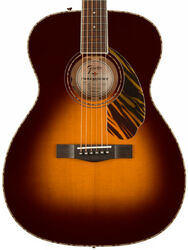 Folk-gitarre Fender PO-220E Orchestra Paramount - 3-color vintage sunburst