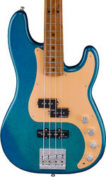 Solidbody e-bass Fender American Ultra II Precision Bass Ltd (USA, MN) - Aurora Metallic