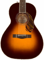 Folk-gitarre Fender PS-220E Parlor - 3-color vintage sunburst