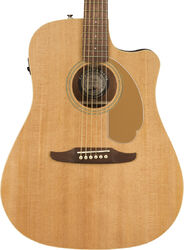 Folk-gitarre Fender Redondo Player - Natural