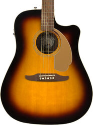 Folk-gitarre Fender Redondo Player - Sunburst