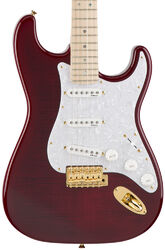 E-gitarre in str-form Fender Ritchie Kotzen Stratocaster Japan Ltd (MN) - Transparent red burst
