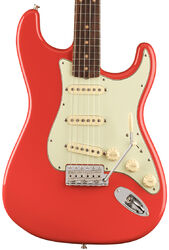 E-gitarre in str-form Fender American Vintage II 1961 Stratocaster (USA, RW) - Fiesta red