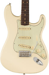 E-gitarre in str-form Fender American Vintage II 1961 Stratocaster (USA, RW) - Olympic white