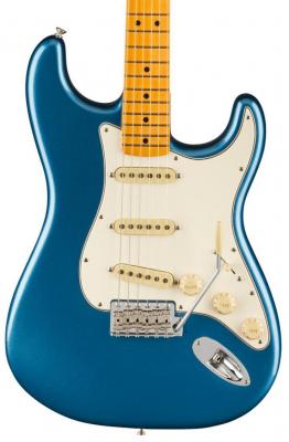 Solidbody e-gitarre Fender American Vintage II 1973 Stratocaster (USA, MN) - Lake placid blue
