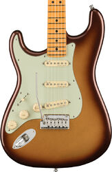 E-gitarre in str-form Fender American Ultra Stratocaster Linkshänder (USA, MN) - Mocha burst