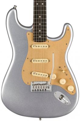 Solidbody e-gitarre Fender American Ultra Stratocaster Ltd (USA, EB) - Quicksilver