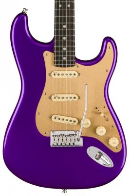 Solidbody e-gitarre Fender American Ultra Stratocaster Ltd (USA, EB) - Plum metallic