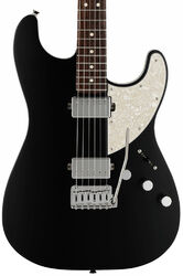 E-gitarre in str-form Fender Made in Japan Elemental Stratocaster - Stone black