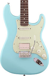 E-gitarre in str-form Fender Made in Japan Hybrid II Stratocaster HSS - daphne blue