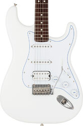 E-gitarre in str-form Fender Made in Japan Hybrid II Stratocaster HSS (RW) - White